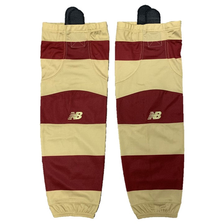 NCAA - Chaussettes de hockey New Balance d'occasion (or/marron)